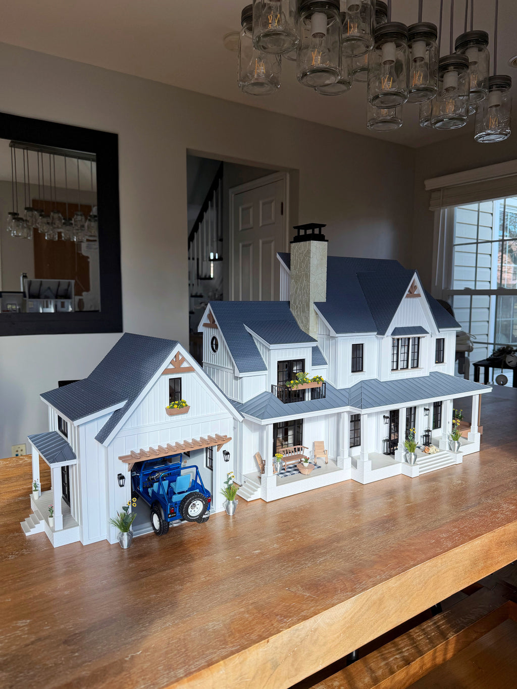 Dollhouse – Modern Farmhouse Edition Digital 3MF + STL Files