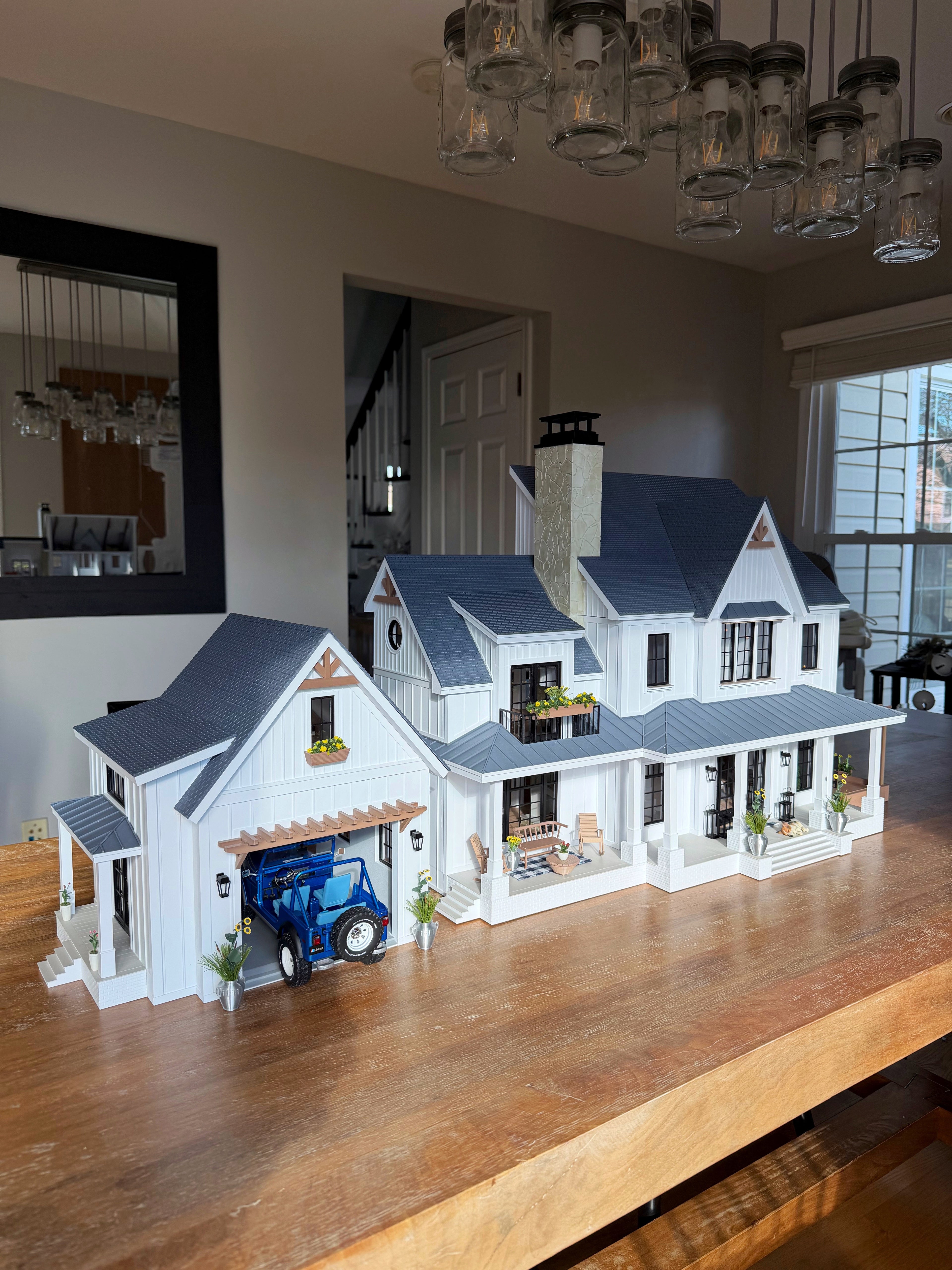 Dollhouse – Modern Farmhouse Edition Digital 3MF + STL Files
