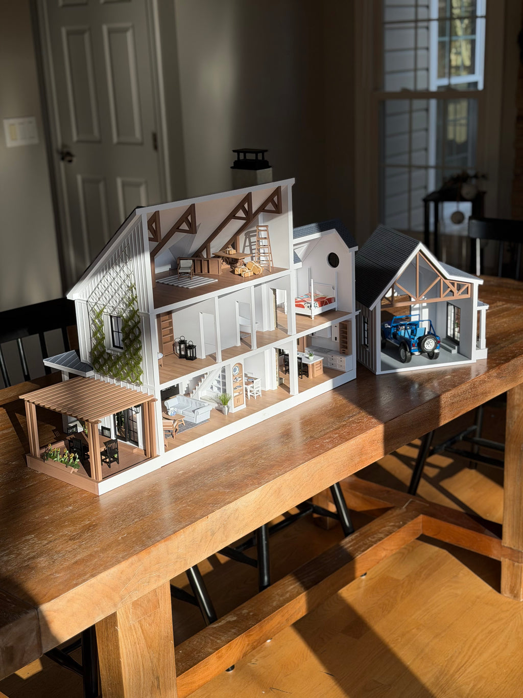 Dollhouse – Modern Farmhouse Edition Digital 3MF + STL Files